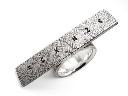 Rau & Echt – Ring L mit Platte