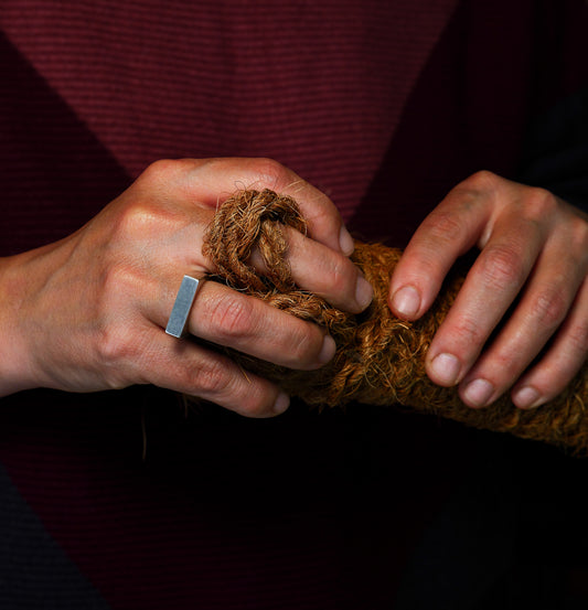 Siegelring mit Wunschgravur für queere Menschen, LGBTQIA+ Schmuck